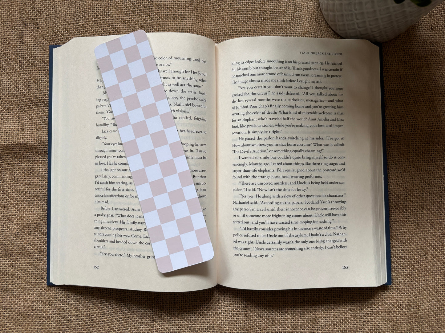 Checkerboard Bookmark Collection – Set of 8 Colour Options