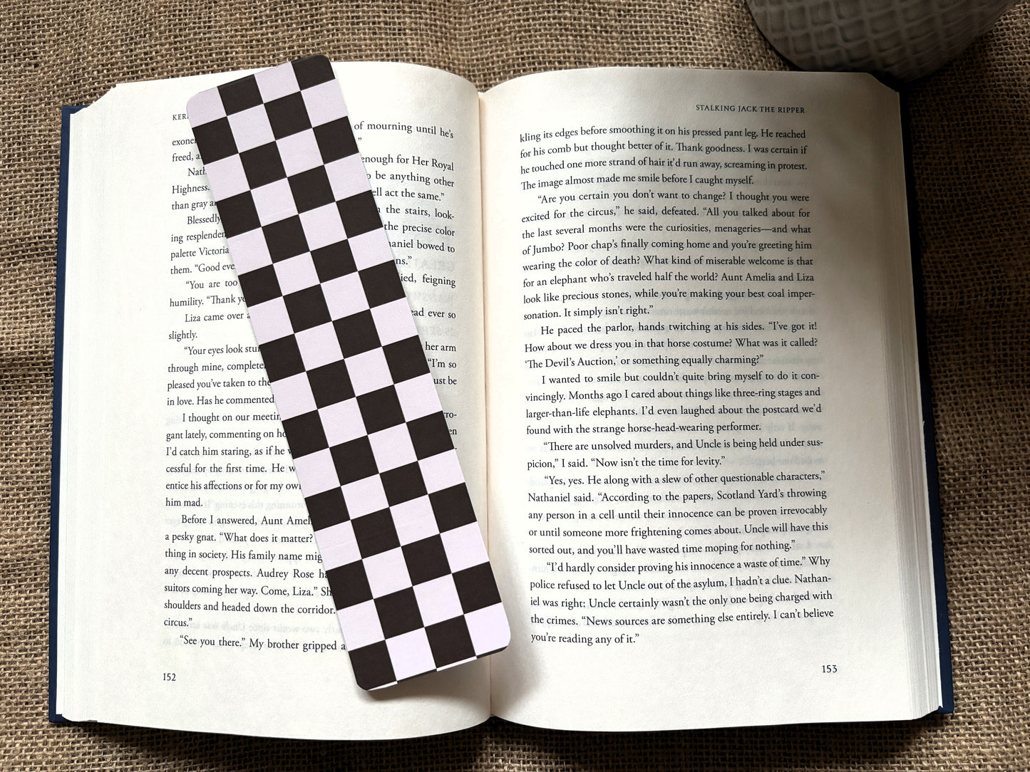 Checkerboard Bookmark Collection – Set of 8 Colour Options