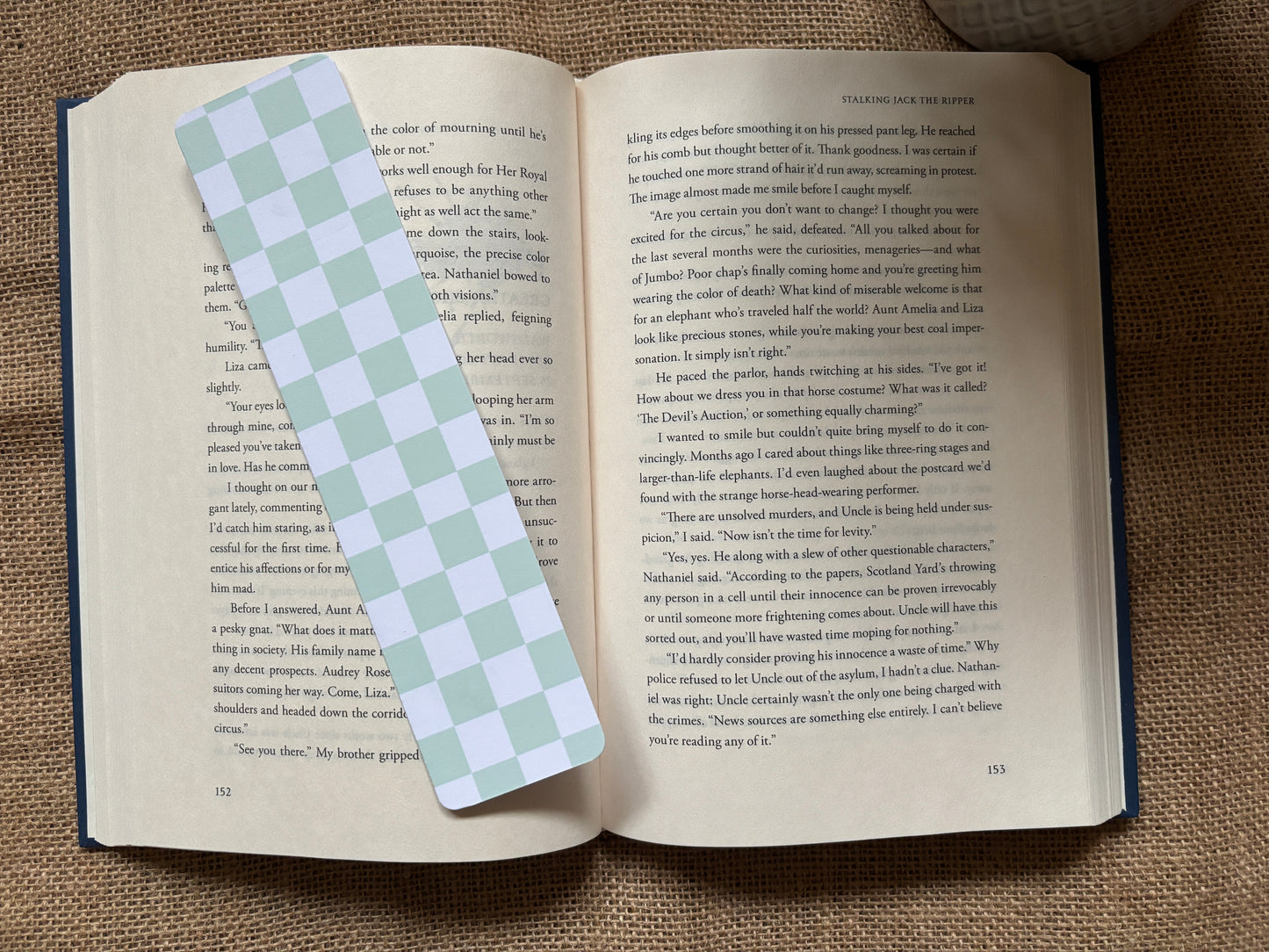 Checkerboard Bookmark Collection – Set of 8 Colour Options