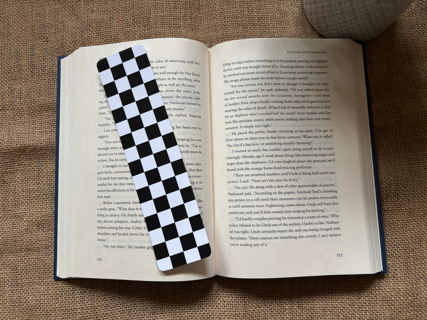 Checkerboard Bookmark Collection – Set of 8 Colour Options