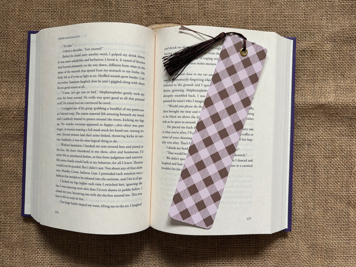 Dark Academia Library Bookmark Set