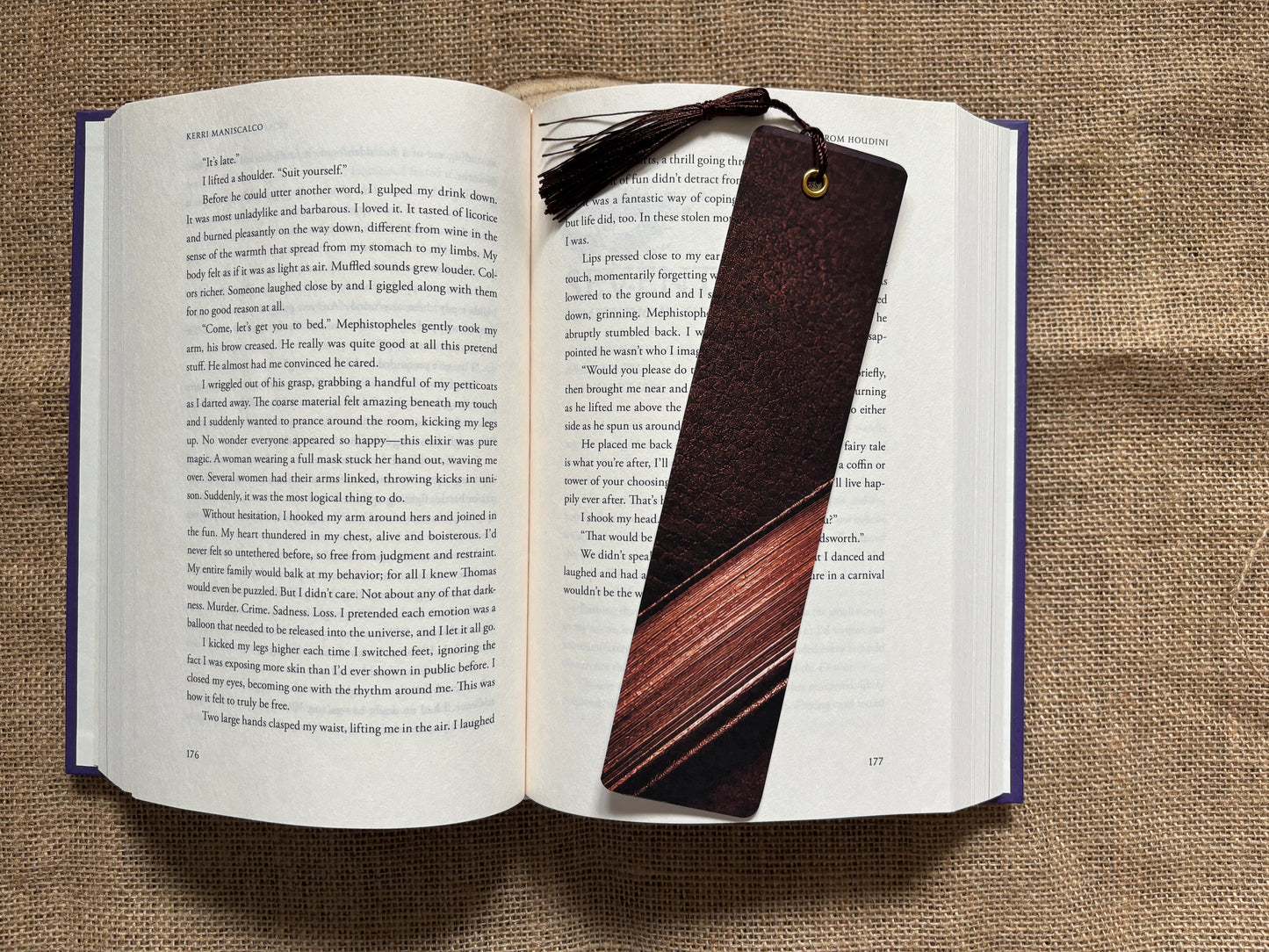 Dark Academia Library Bookmark Set