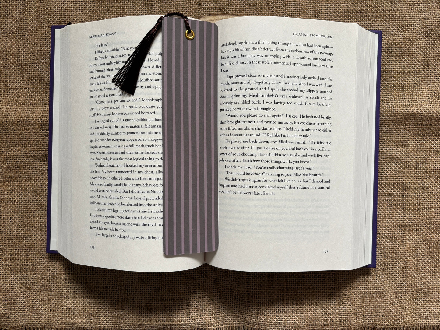 Dark Academia Library Bookmark Set