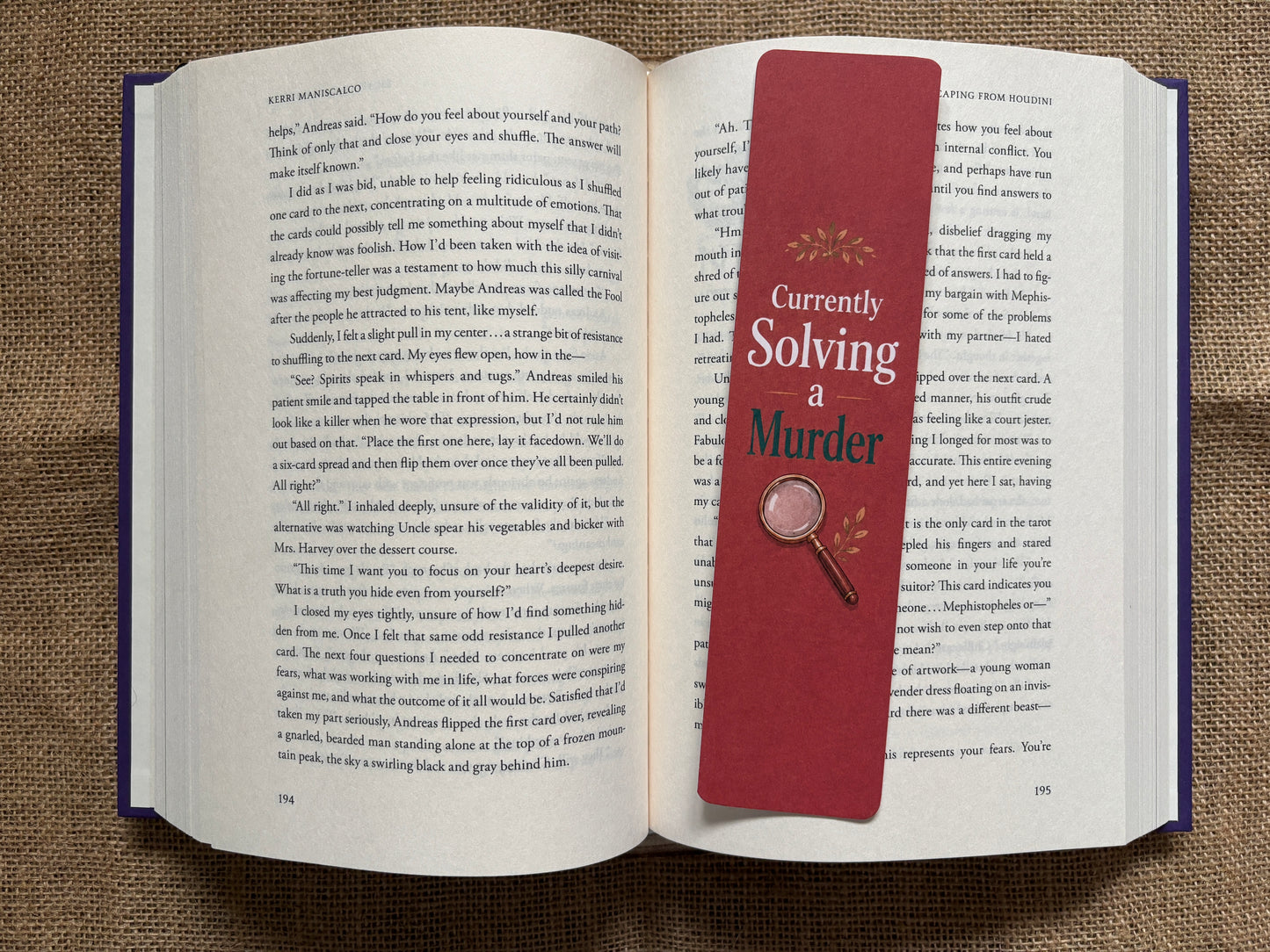 Cosy Mystery Bookmark Set