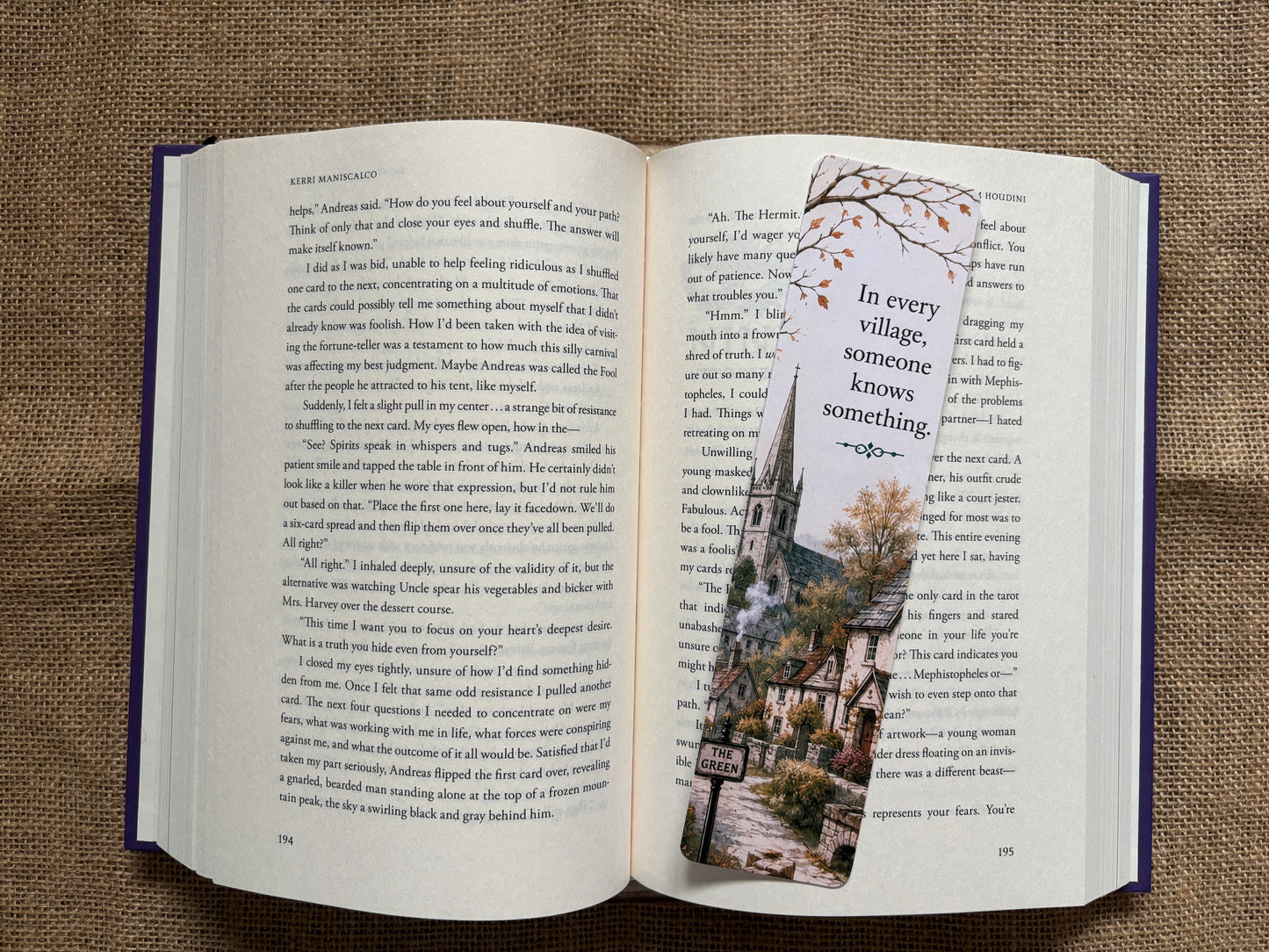 Cosy Mystery Bookmark Set