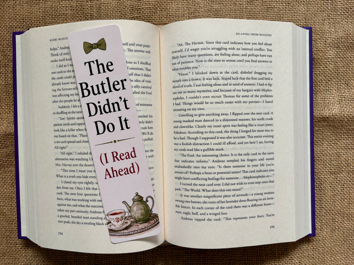 Cosy Mystery Bookmark Set
