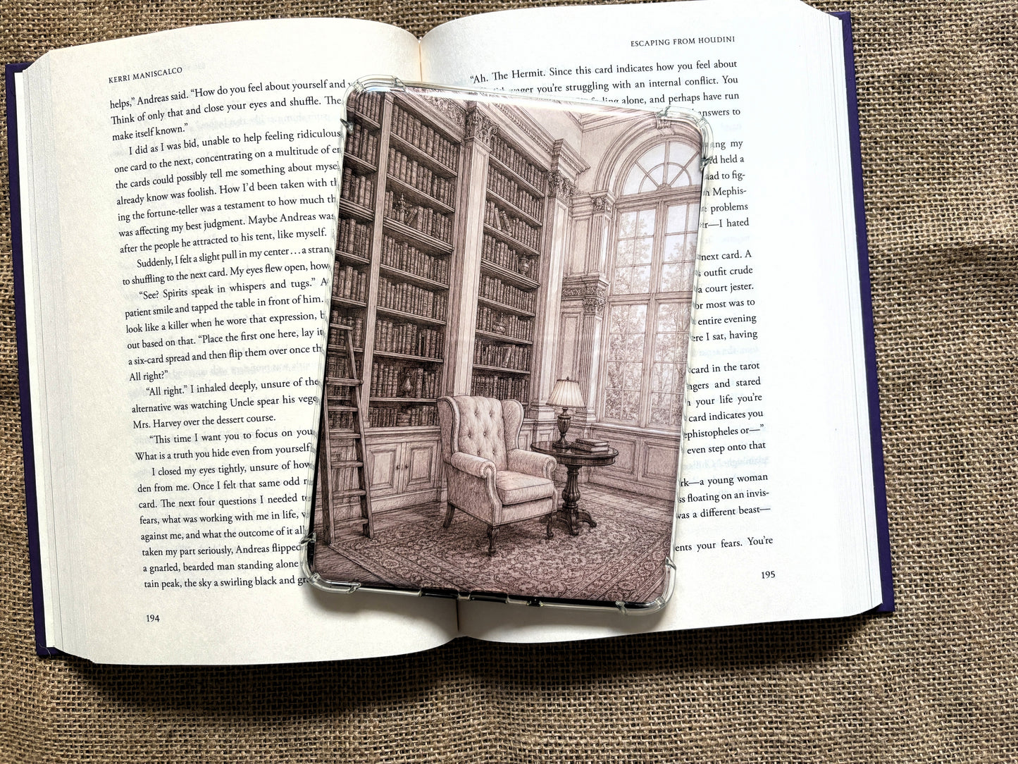 Dark Academia Library Kindle Insert Collection