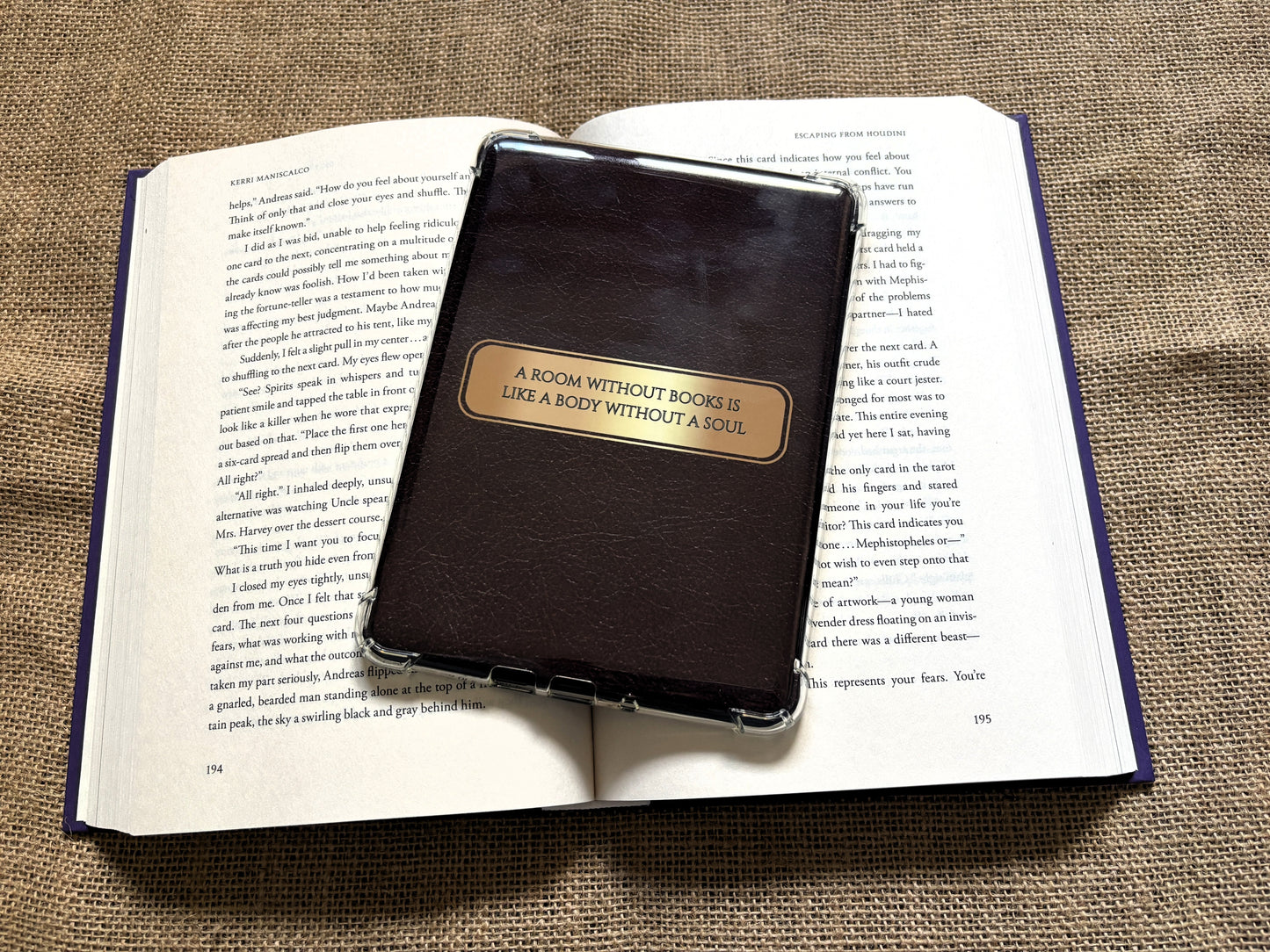 Dark Academia Library Kindle Insert Collection