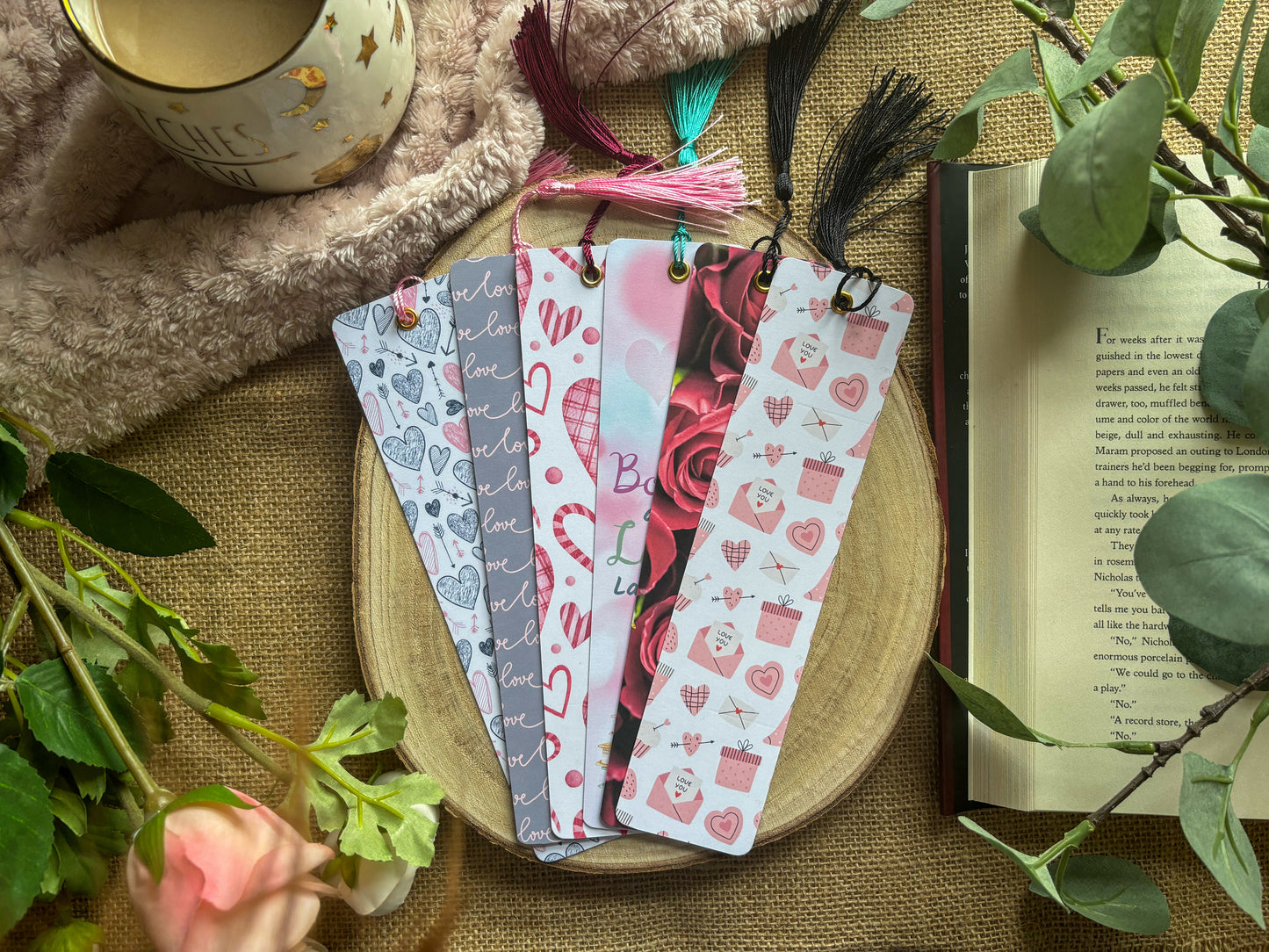 Romance Inspired Bookmark Collection