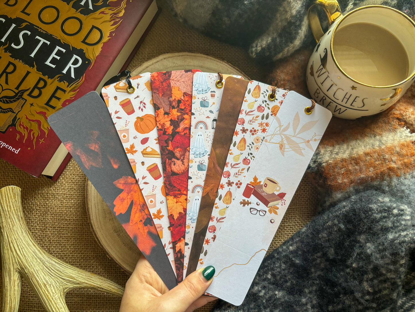 Autumn Inspired Bookmark Collection