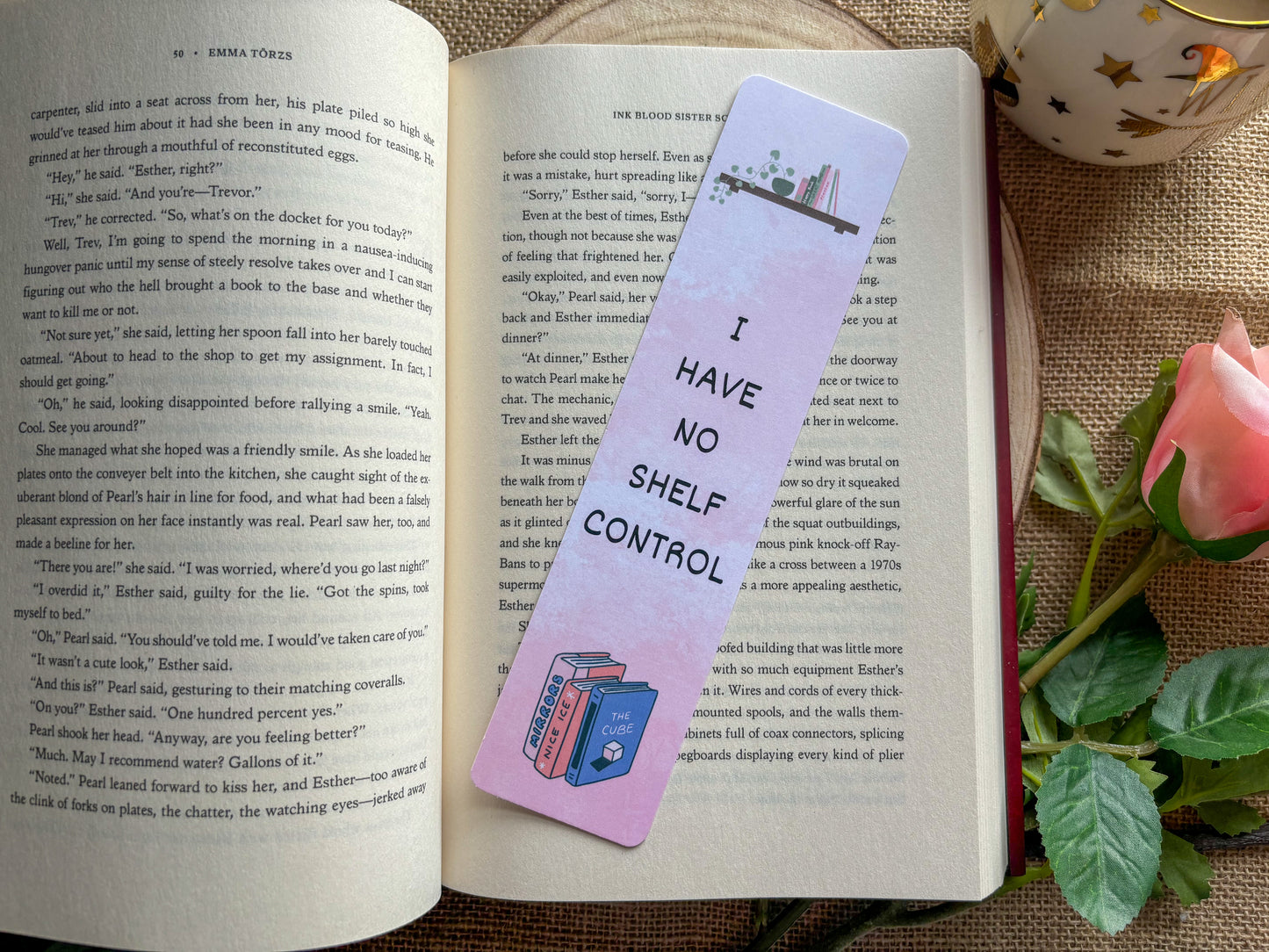 I Have No Shelf Control Bookmark