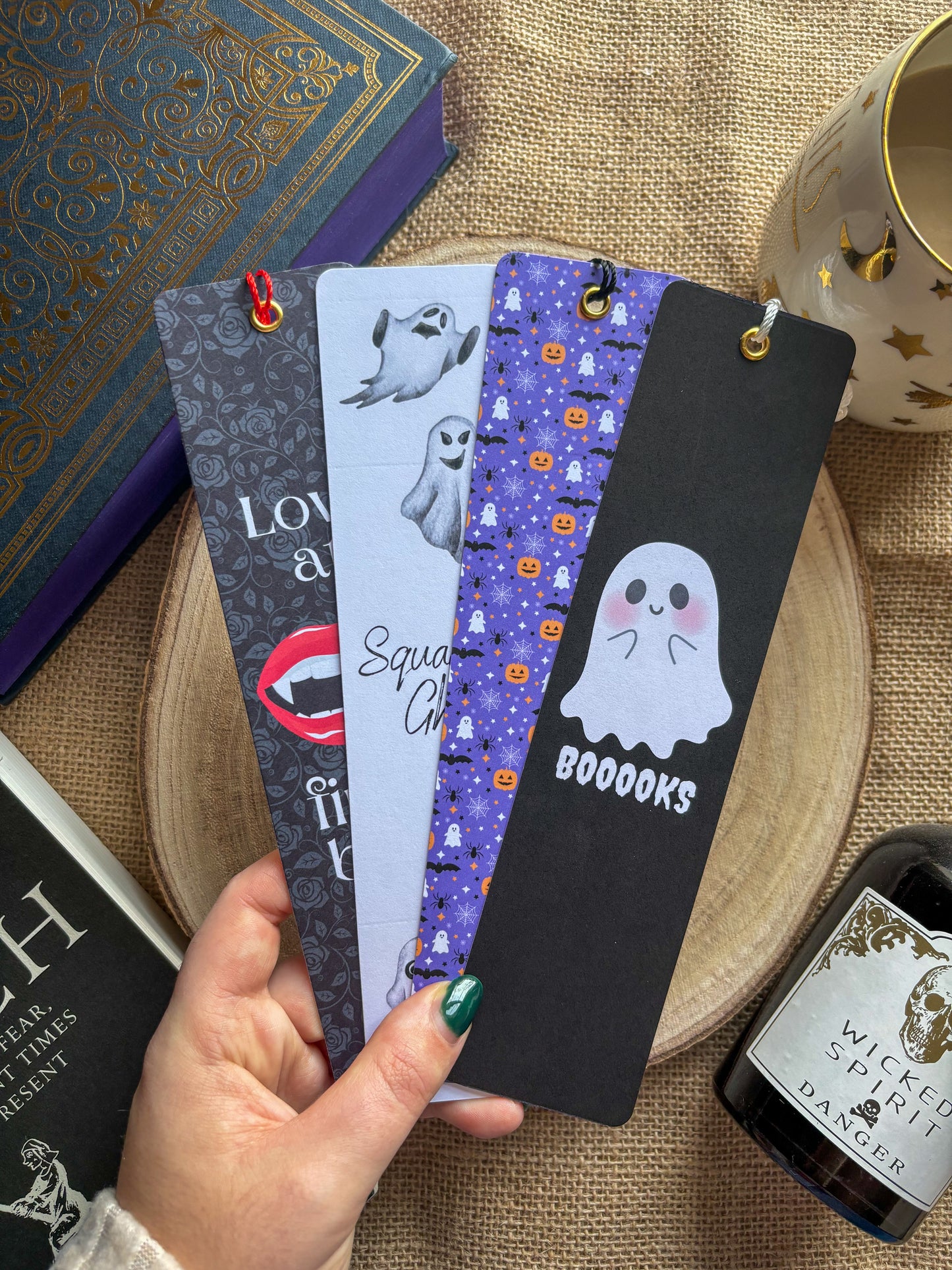 Halloween Inspired Bookmark Collection