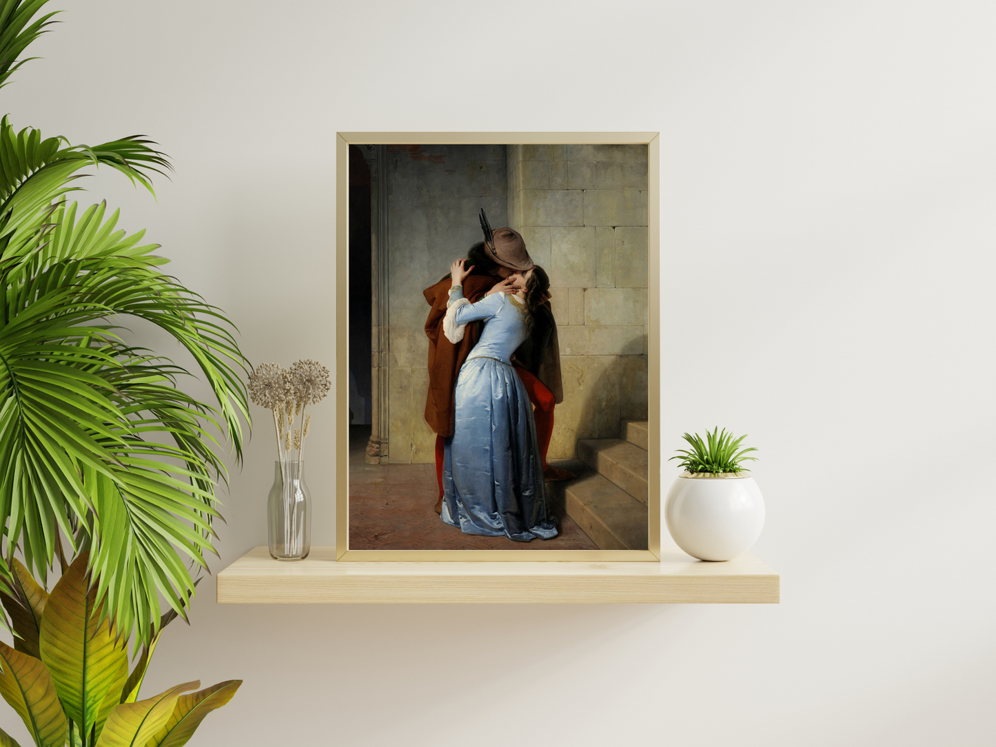 The Kiss Historical Reproduction Print