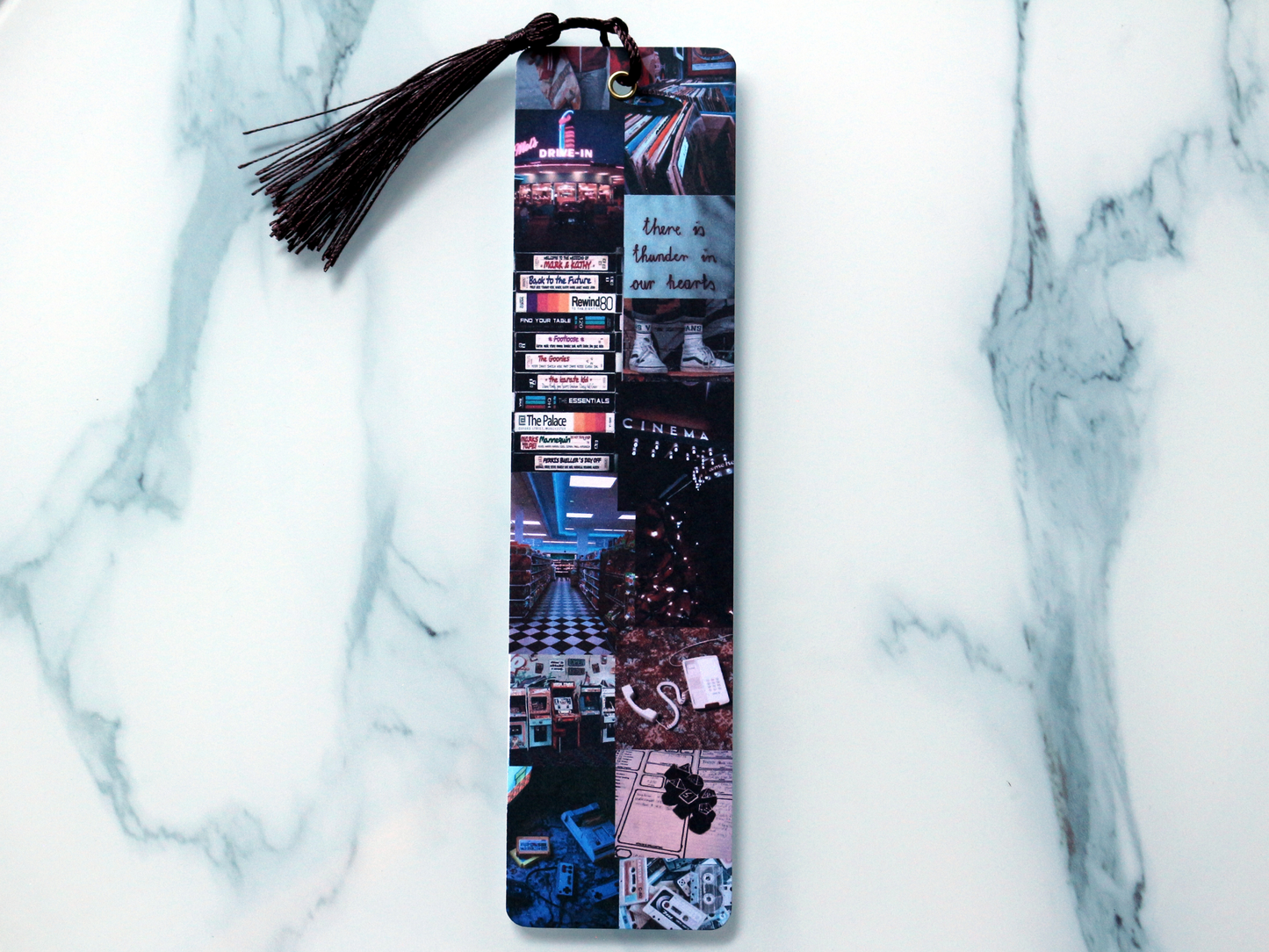 80's Retro Aesthetic Inspired Bookmark