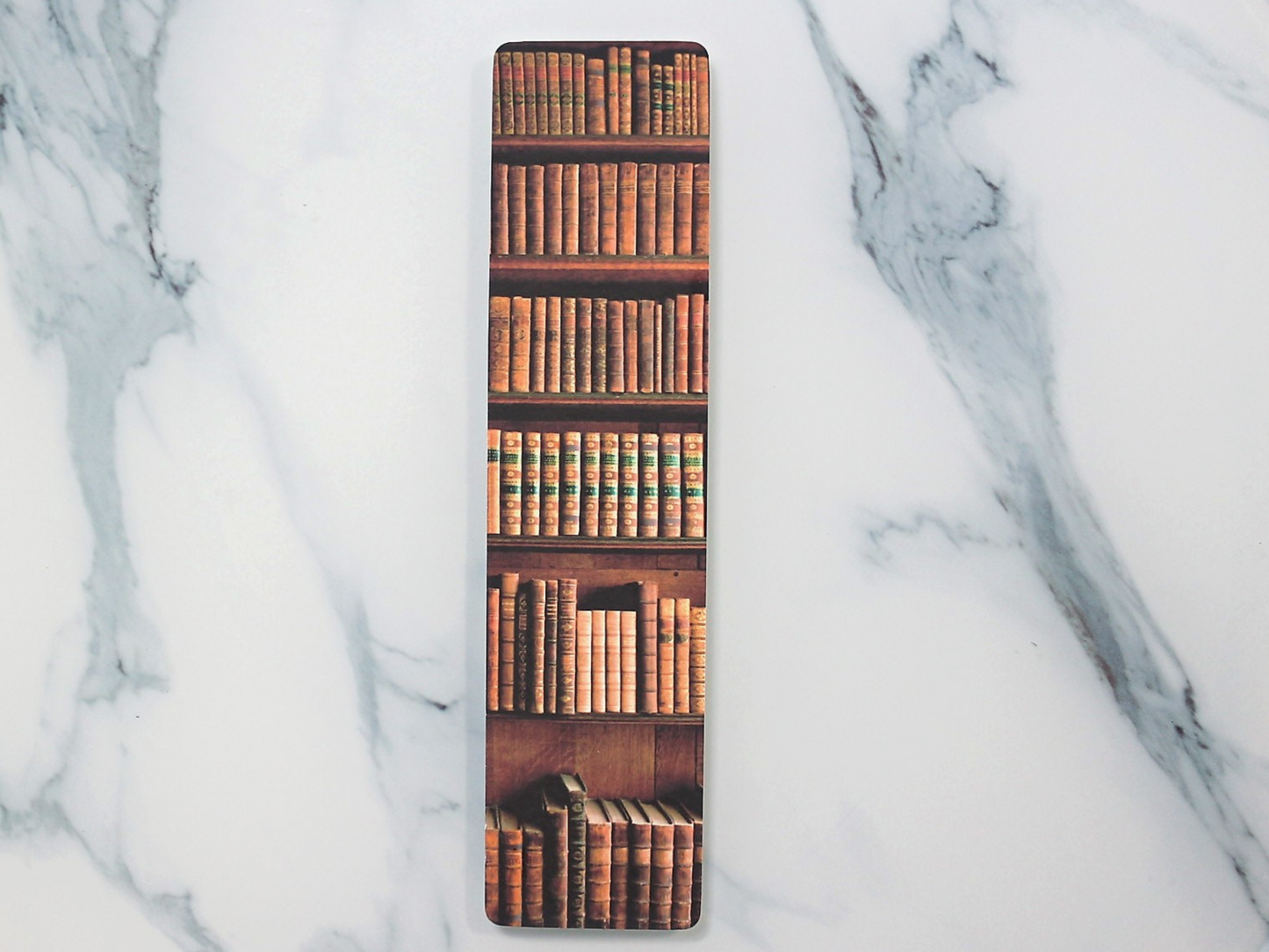 Bookcase Reading Log Bookmark