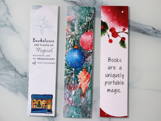 Festive Inspired Bookmark Collection