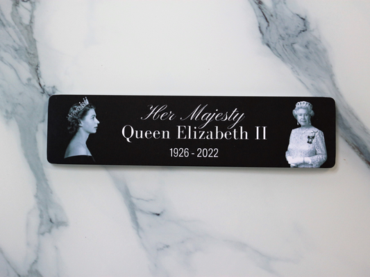 Queen Elizabeth II Memorabilia Bookmark