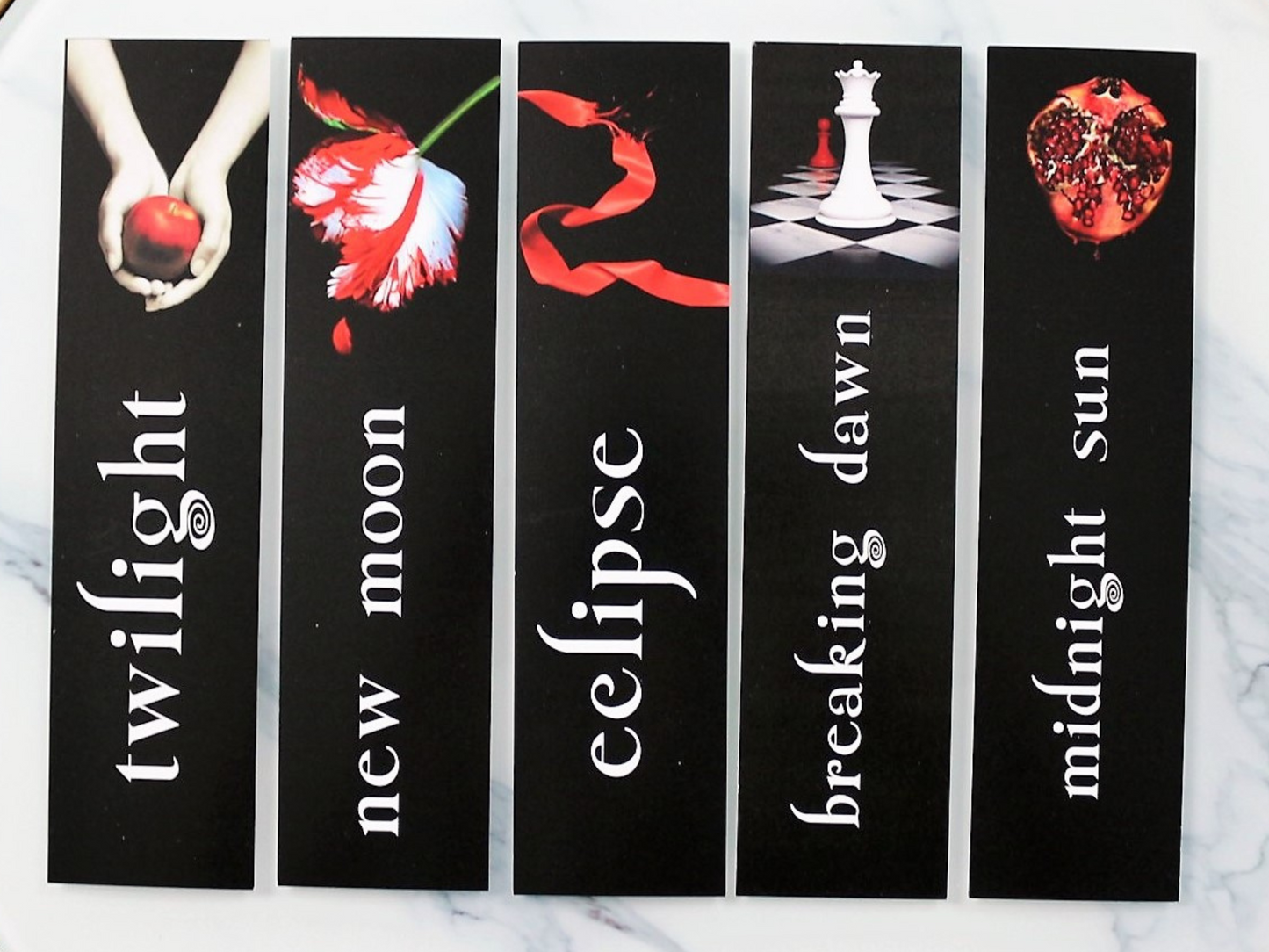 Twilight Inspired Bookmark Collection