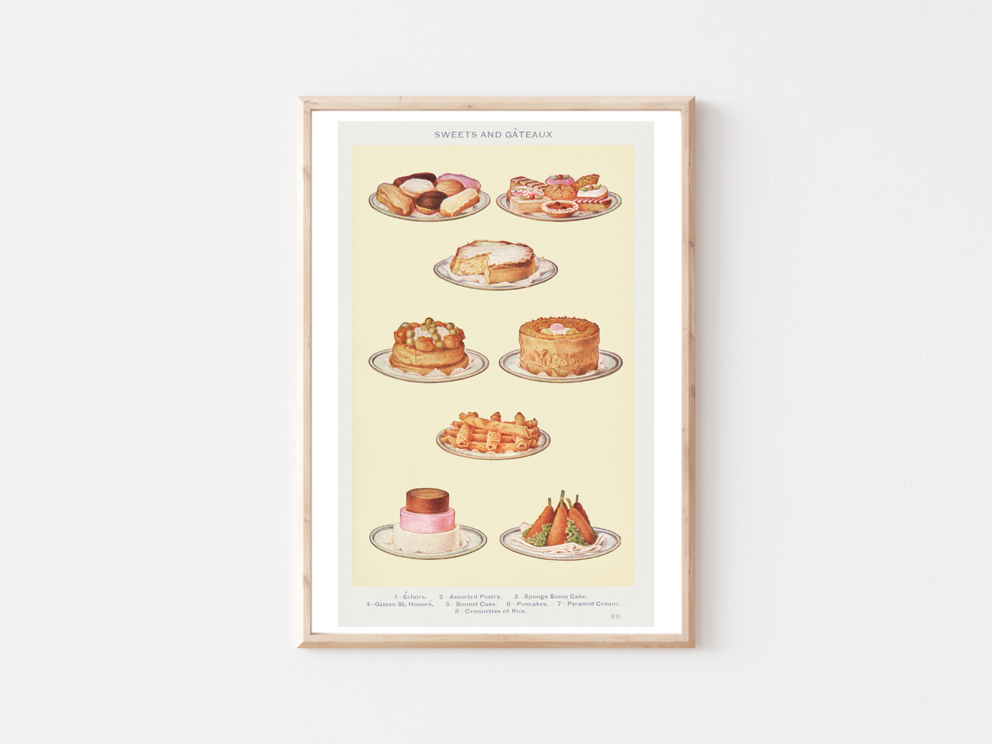 Vintage Kitchen Print No. 4