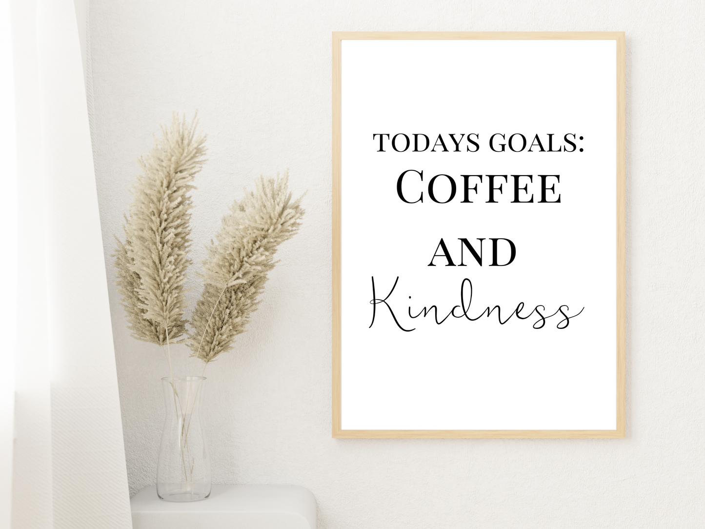 Coffee and Kindness Print