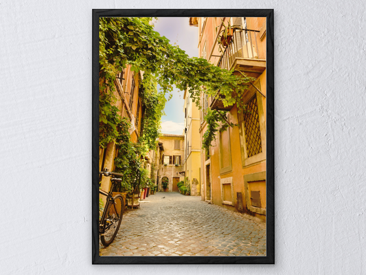 Rome Summer Street Print