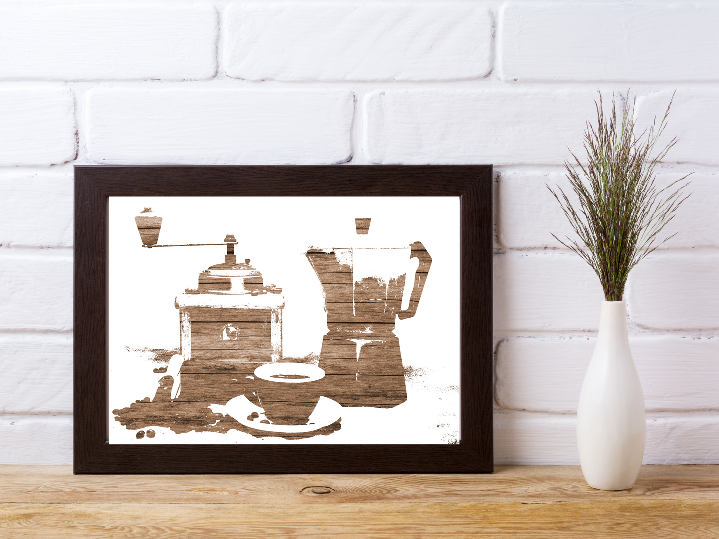 Rustic Coffee Print