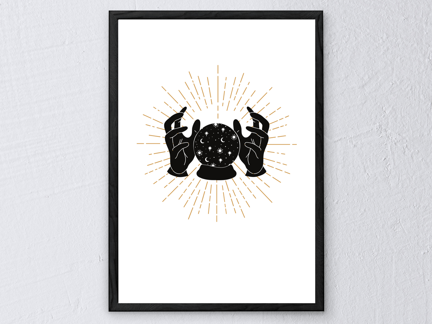 Fortune Full of Stars Minimalist Print