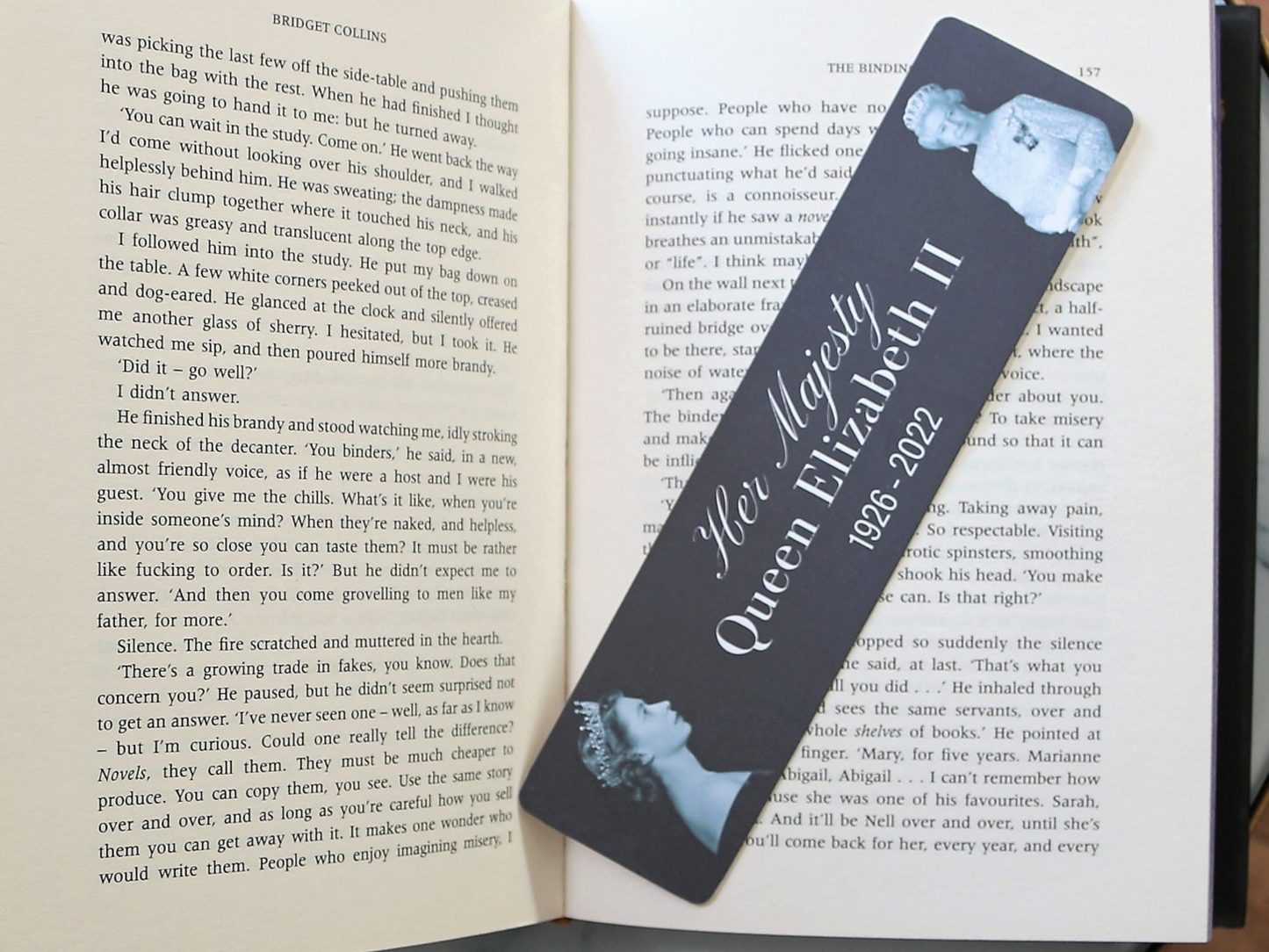 Queen Elizabeth II Memorabilia Bookmark