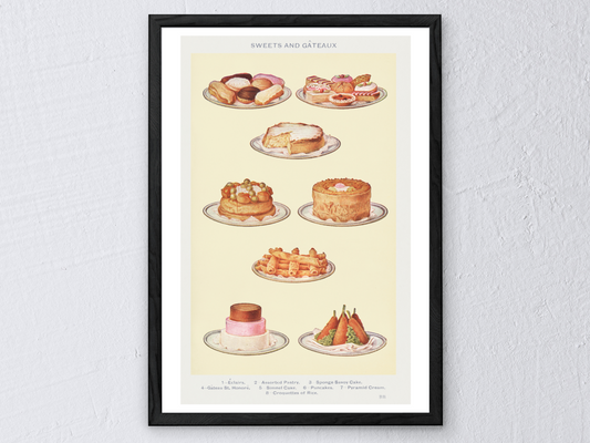 Vintage Kitchen Print No. 4