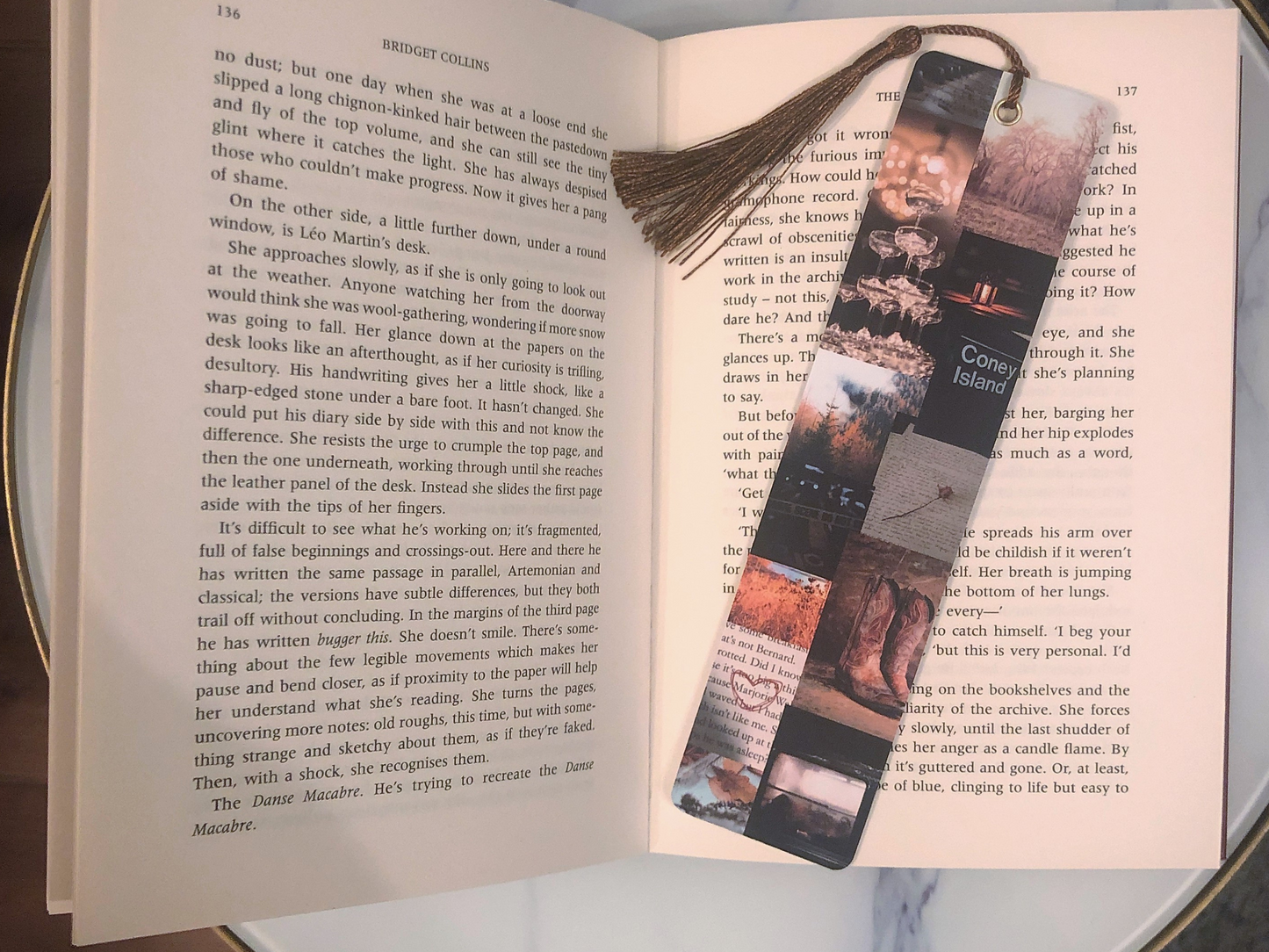 Evermore Aesthetic Inspired Bookmark