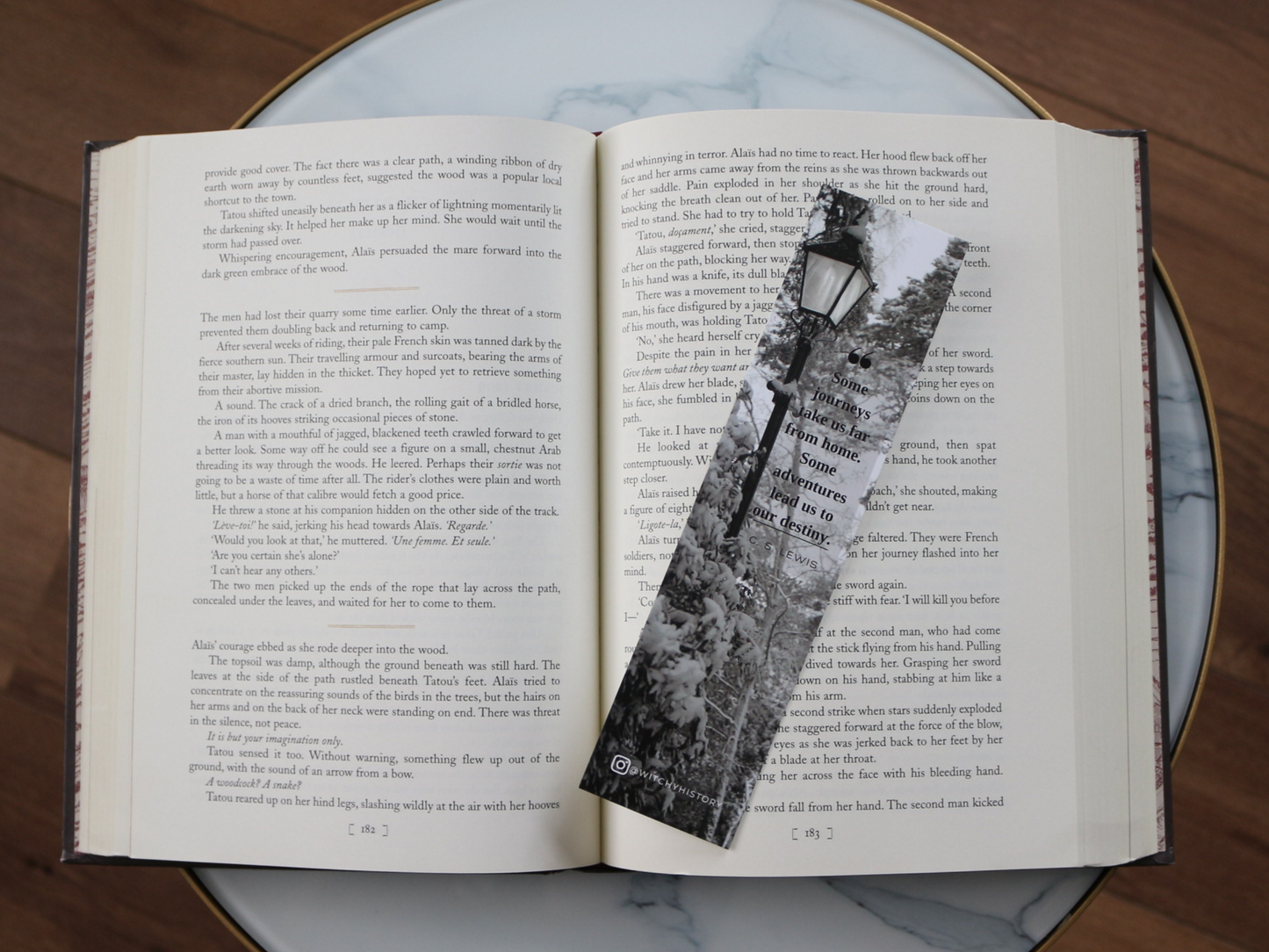 C. S Lewis Adventure Bookmark