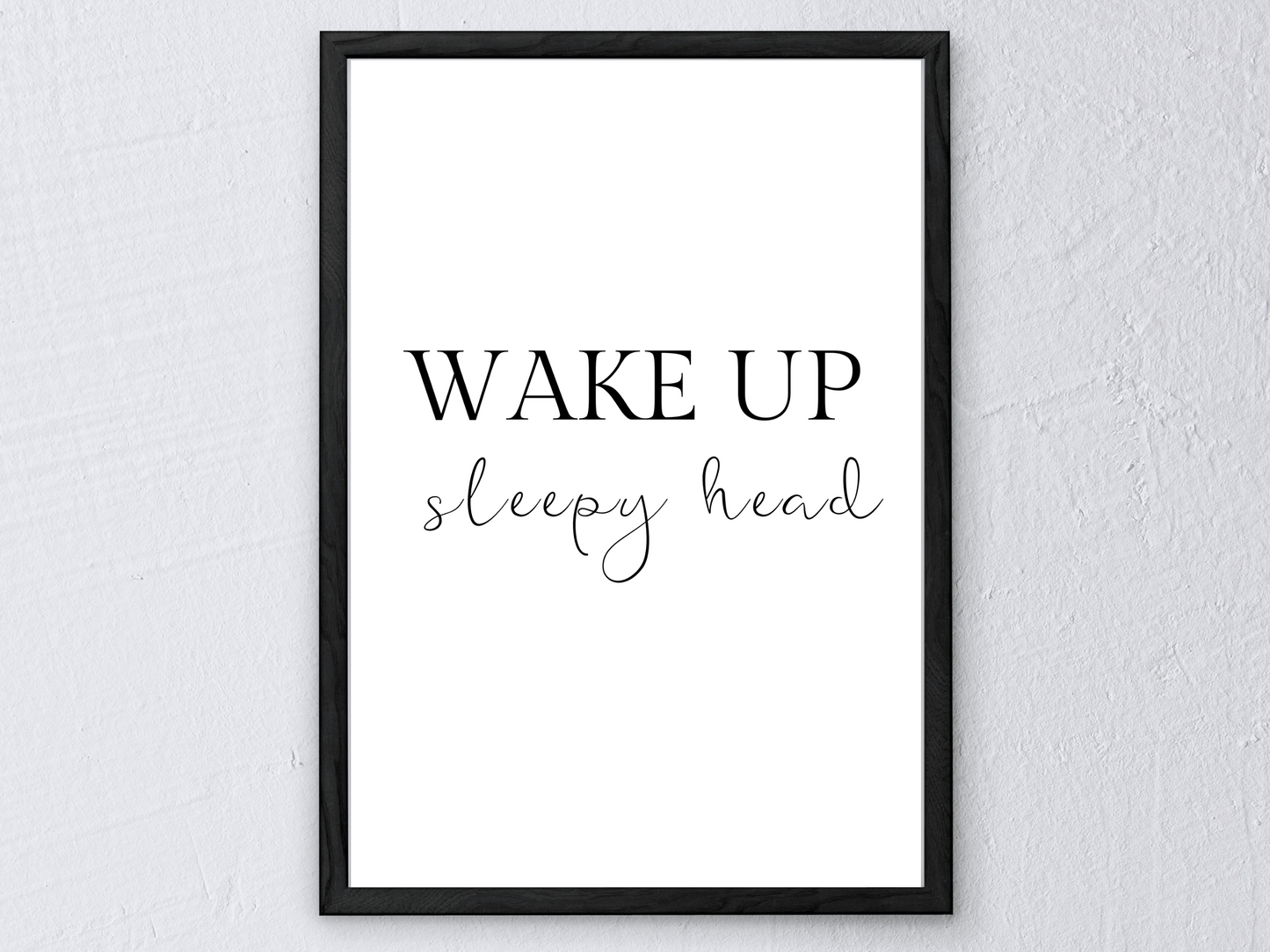 Bedroom Quote Typography Set of 3 Prints