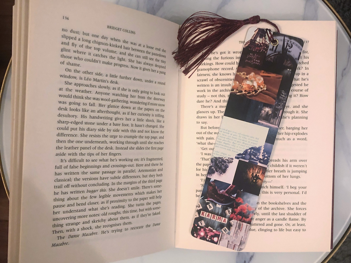 Midnights Aesthetic Inspired Bookmark