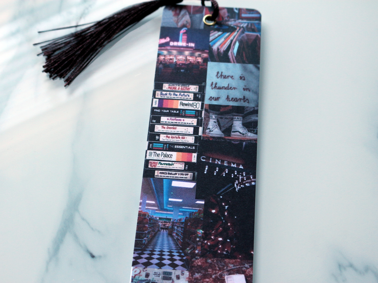 80's Retro Aesthetic Inspired Bookmark