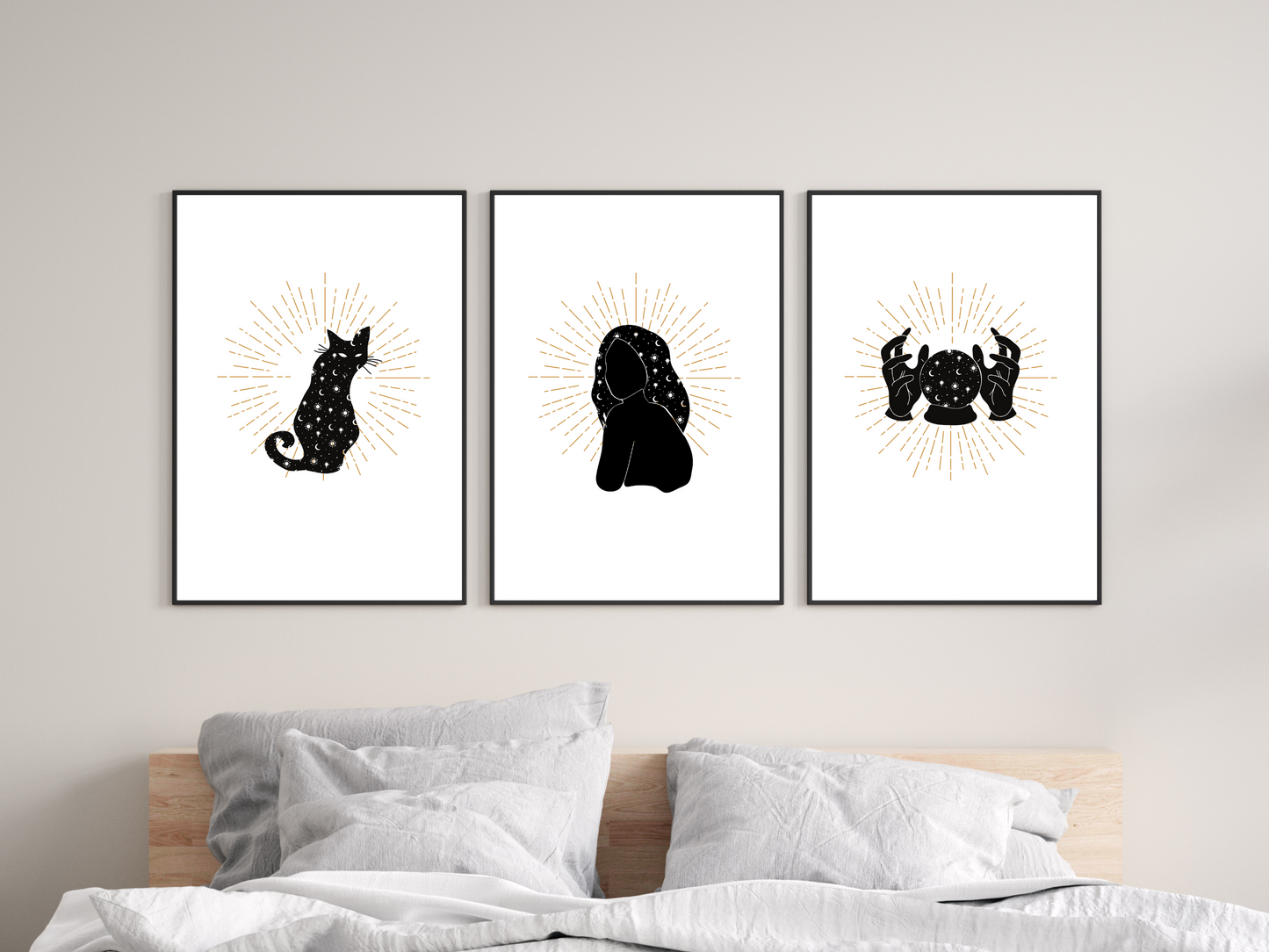 Fortune Full of Stars Set of 3 Prints