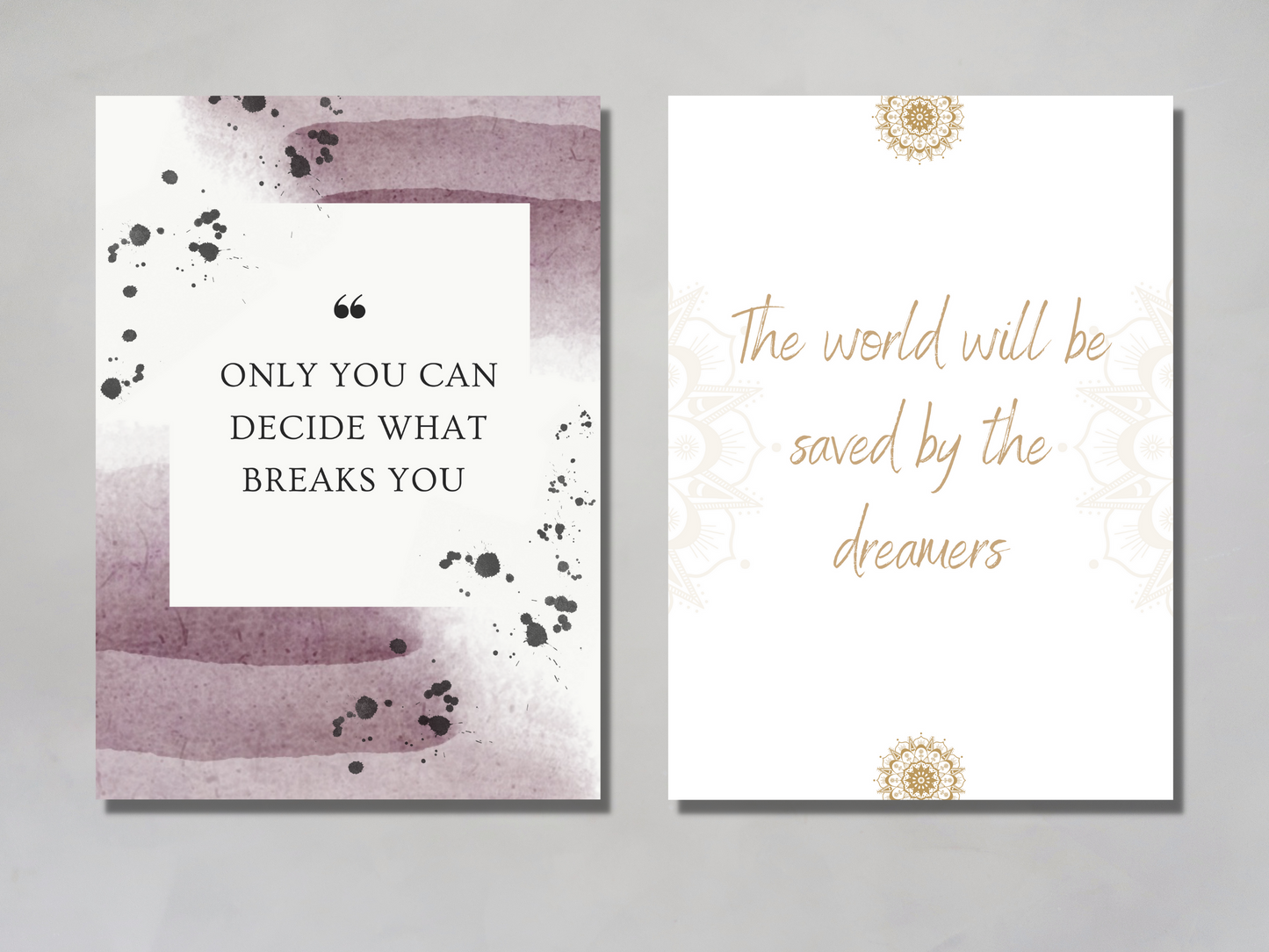 Sarah J Maas Quote Postcard Set