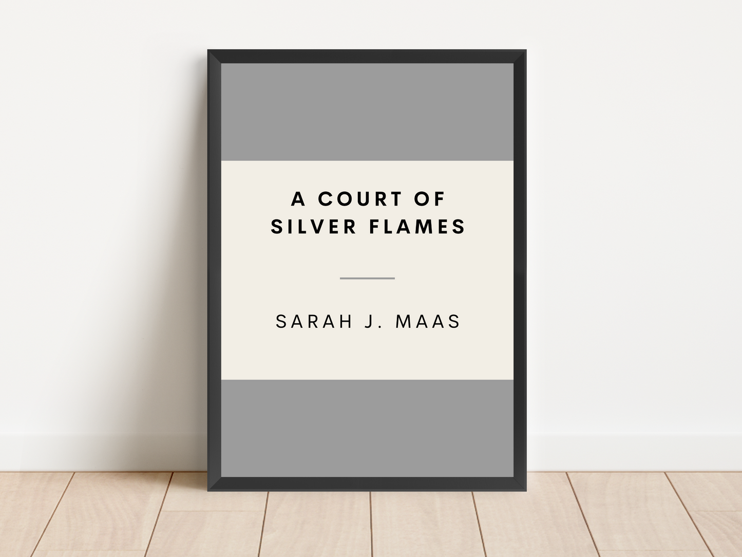 A Court of Thorns and Roses Sarah J Maas Retro Inspired Literary Print