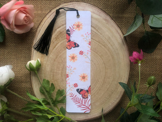 Vintage Butterfly Cottage Core Bookmark