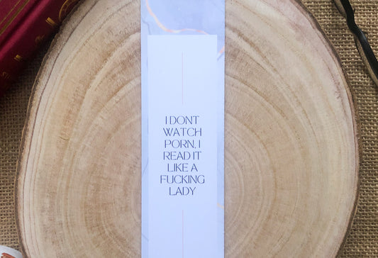 Like A Lady Smut Bookmark