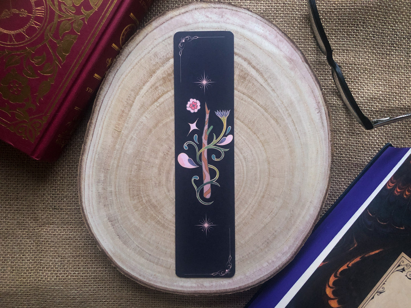 Wand and Vines Bookmark