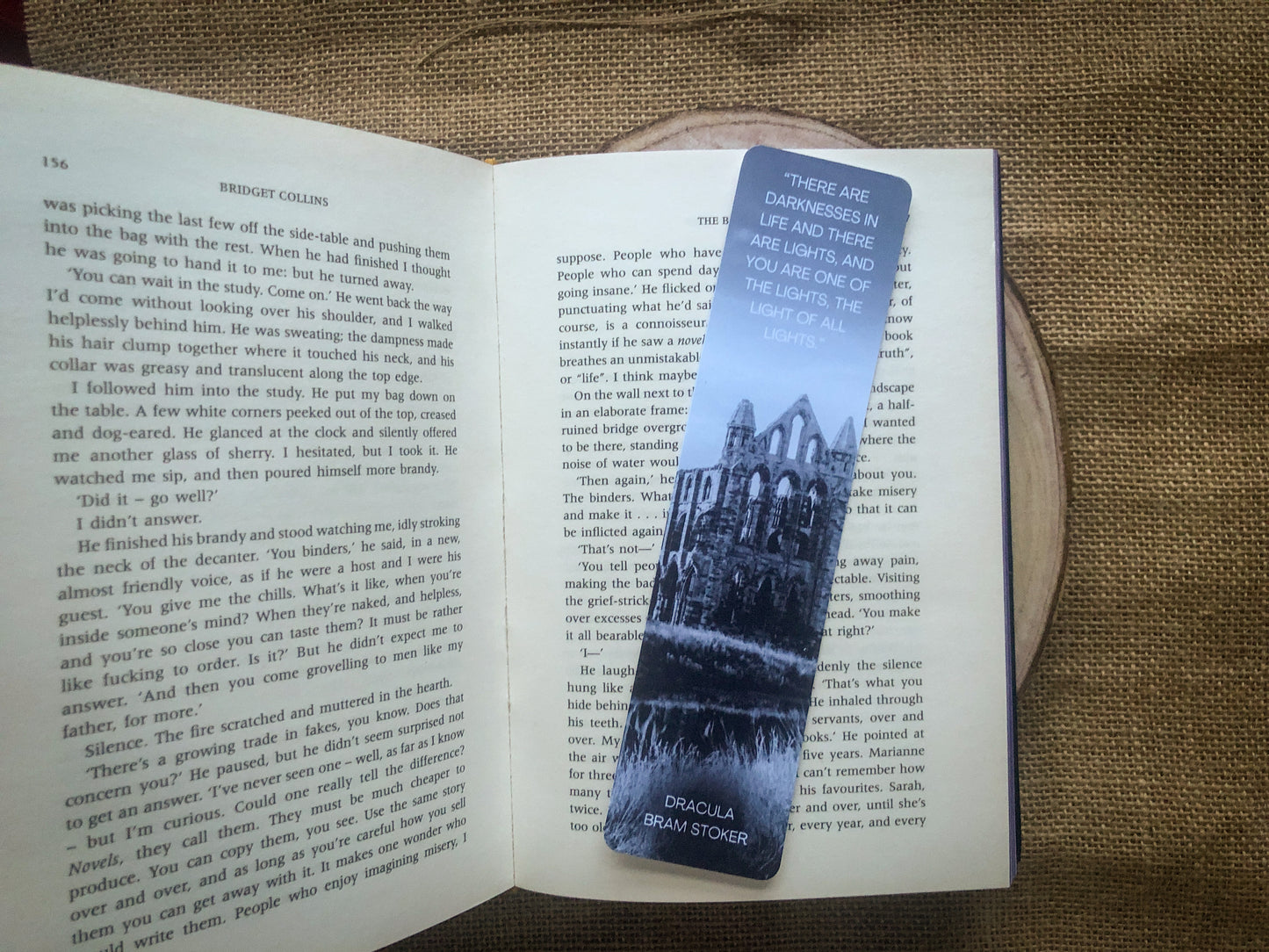 Whitby Abbey Dracula Inspired Bookmark