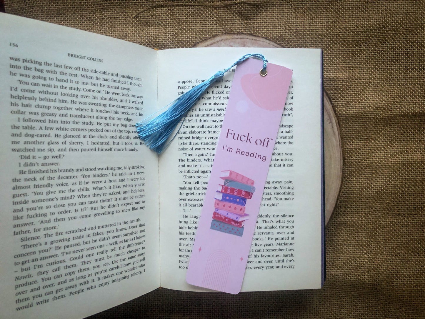 F*#k Off, I'm Reading Bookmark