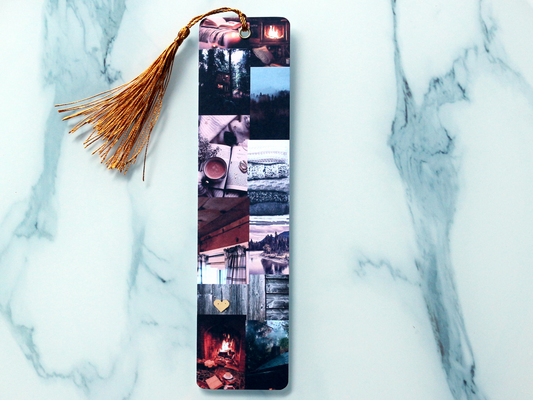 Cosy Cabin Aesthetic Bookmark